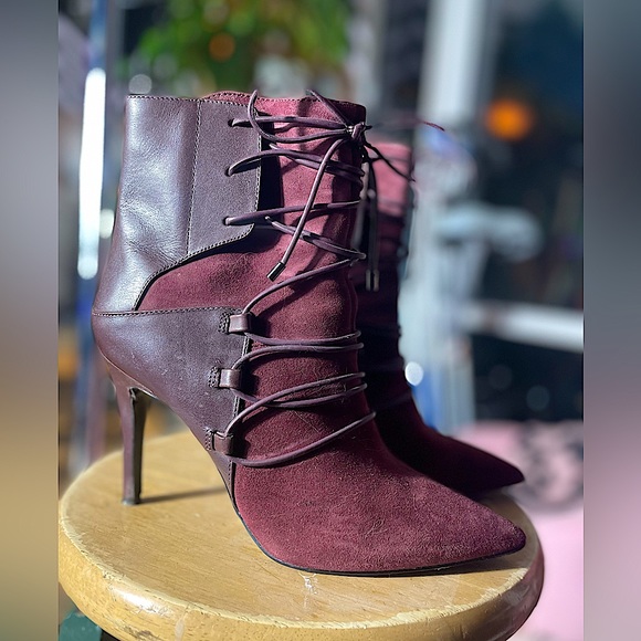 Nine West Shoes - Mauve Nine West Booties